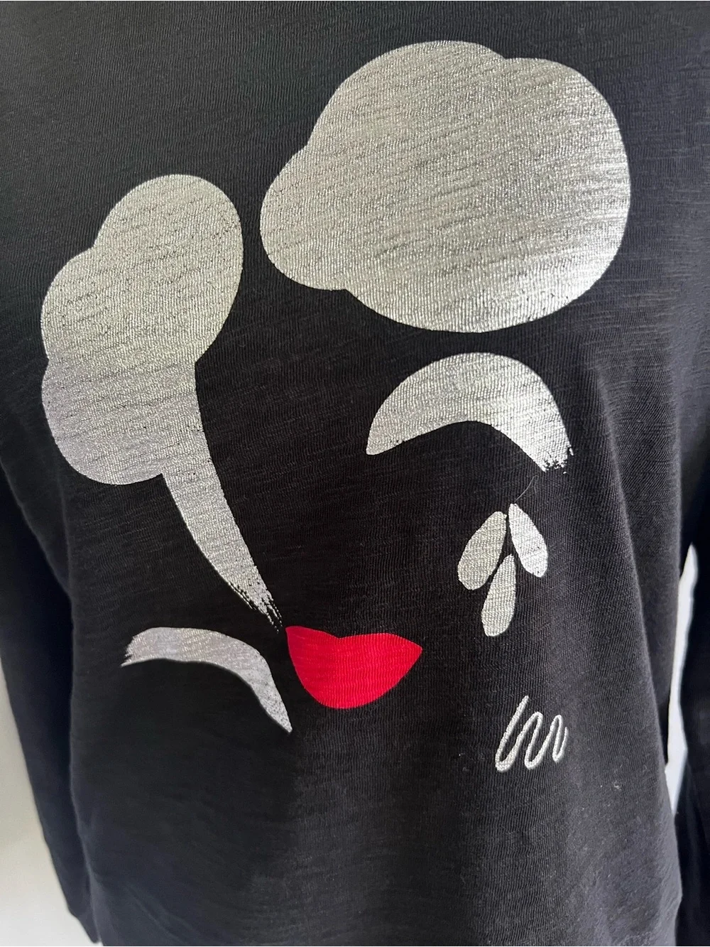 Lilla P Metallic Graphic Tee - Picture 3 of 8